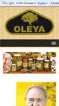 Mobile Screenshot of oleyafoods.com